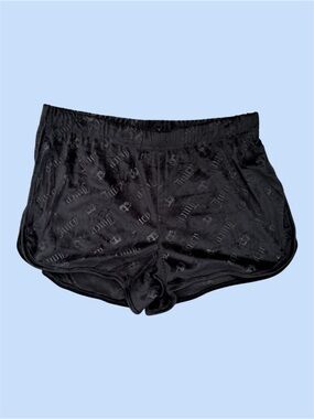 Juicy Couture Black Velour Shorts